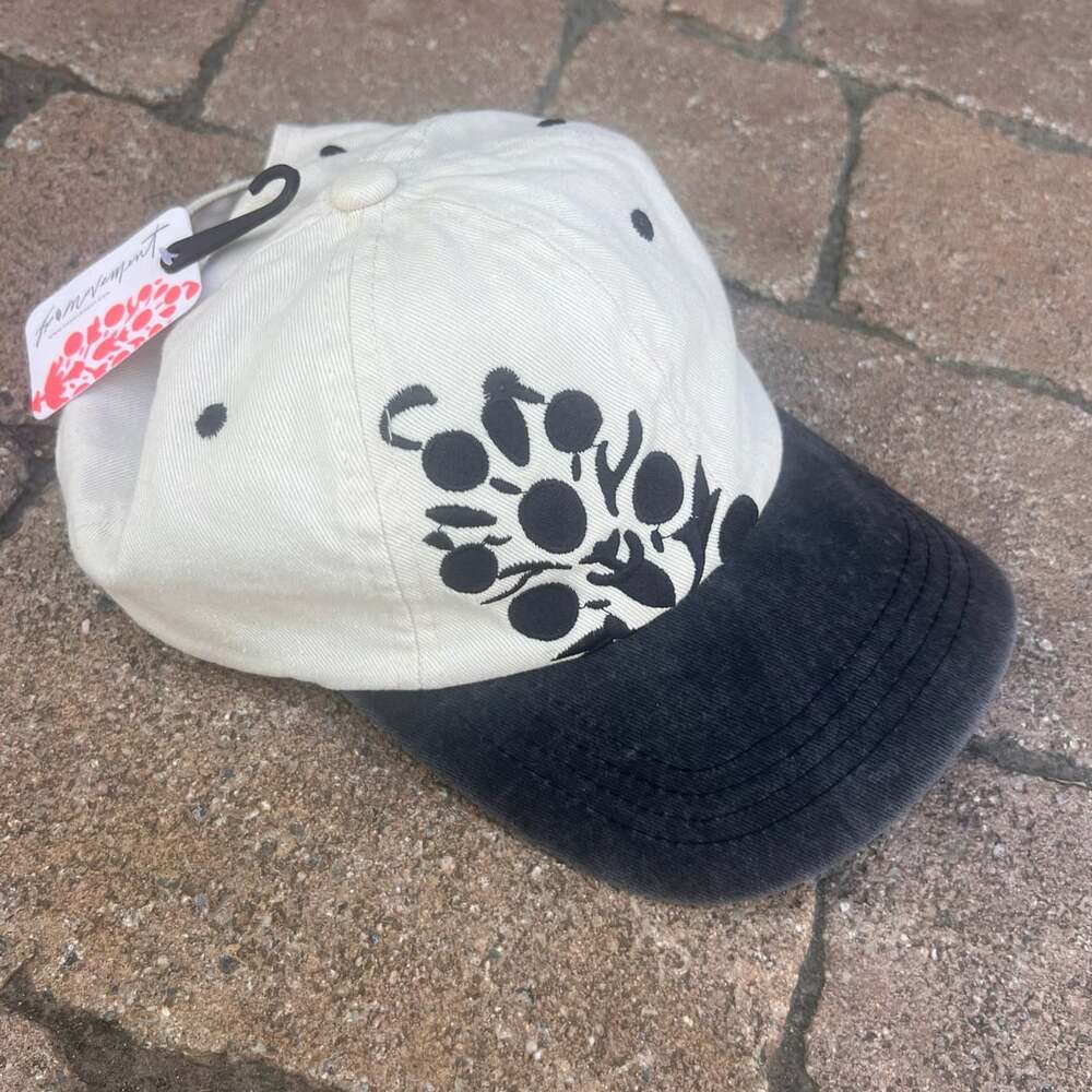 NWT Free People FP Movement Out Of Bounds Baseball Black & Cream
